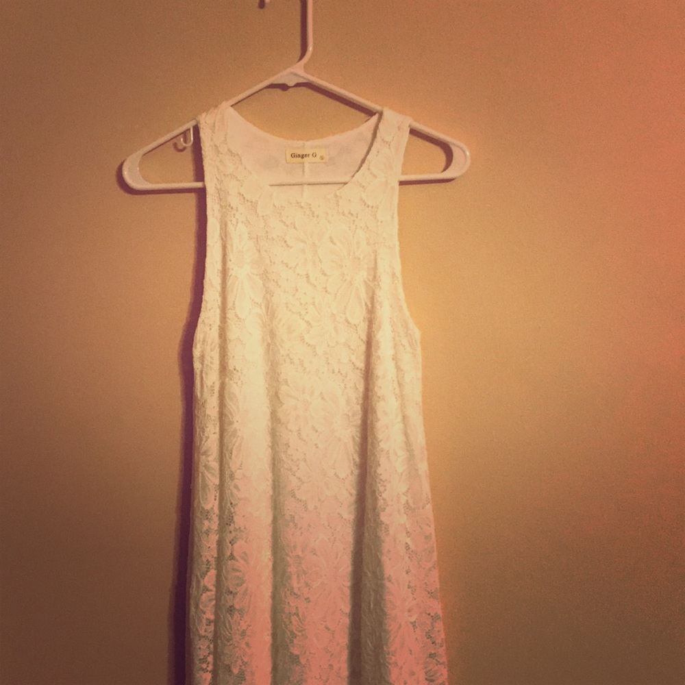 Off white dress